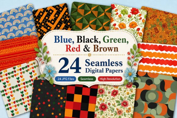 Download Blue, Black, Green, Red &amp; Brown Patterns - Brown patterns Collection