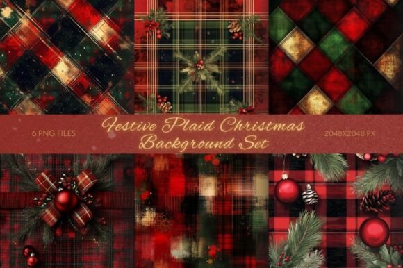 Download Festive Plaid Christmas - Christmas Collection