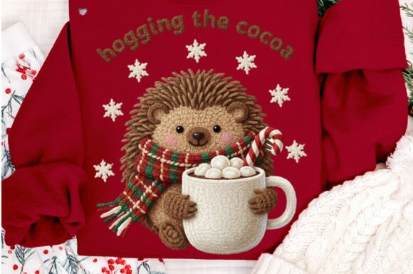Download Crochet Christmas Hedghog PNG Yarn - Christmas Collection