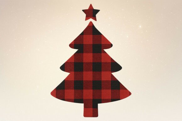 Download Christmas Plaid Tree PNG Clipart - Christmas Collection