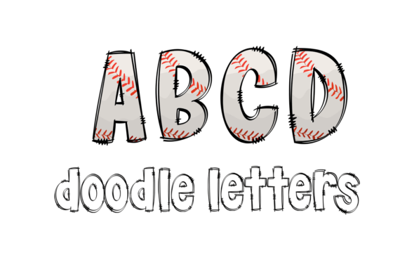 Download Baseball Alphabet - Baseball Clipart - Premium Bundle