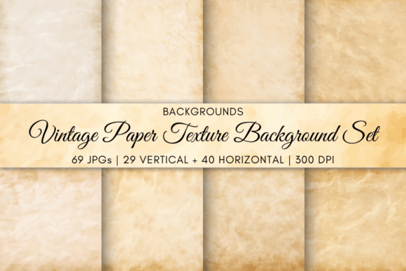 Download Vintage Paper Texture Background Set - Texture background Collection