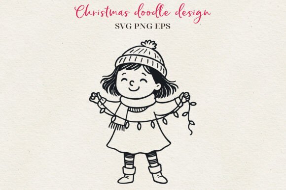 Download Hand-Drawn Christmas Character SVG PNG - Christmas Collection