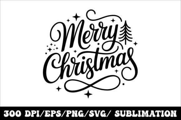 Download Elegant Merry Christmas Hand Lettering - Christmas Collection