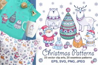 Download Christmas Patterns and Clip Arts - Christmas Collection