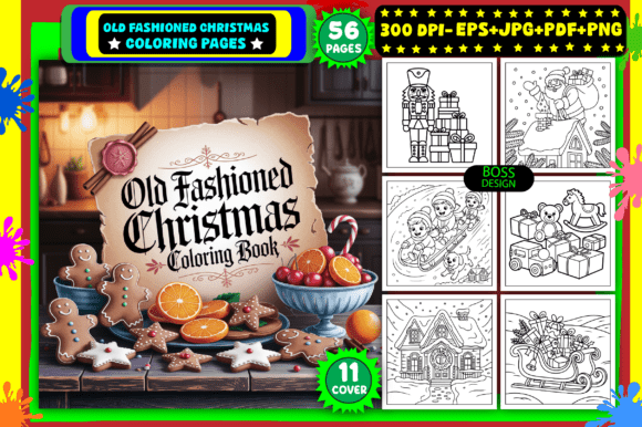 Download Old Fashioned Christmas Coloring Pages - Christmas Collection