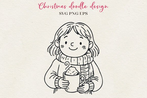 Download Hand-Drawn Christmas Character SVG PNG - Christmas Collection